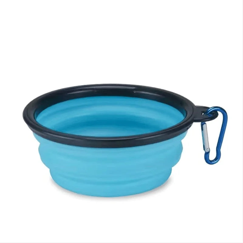 PetCurdle™ Travel Pet Bowl – Foldable & Leak-Proof for Dogs & Cats