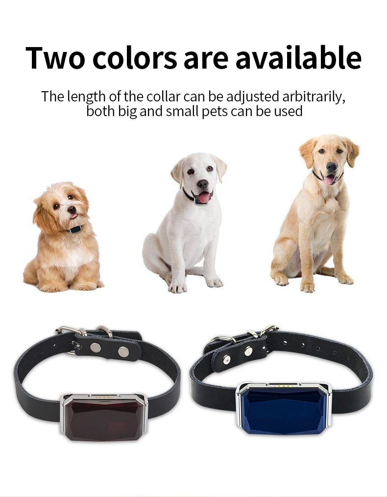 Waterproof GPS Tracker Pet Collar – Keep Your Pets Safe Anywhere, Anytime!