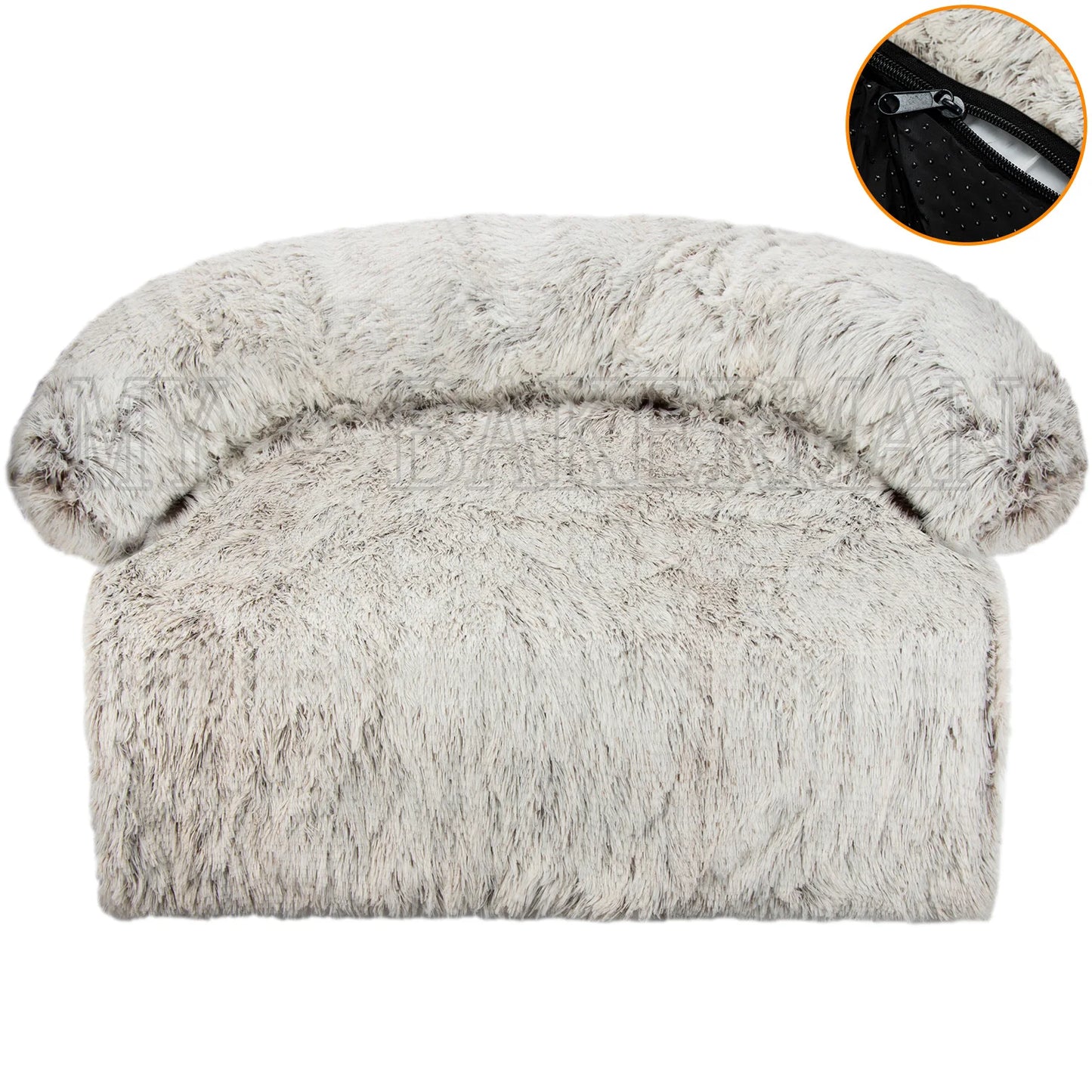Washable Soft Pet Dog Sofa Bed – Warm Nest Furniture Protector Mat for Large Dogs & Cats