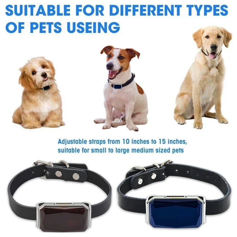 Waterproof GPS Tracker Pet Collar – Keep Your Pets Safe Anywhere, Anytime!