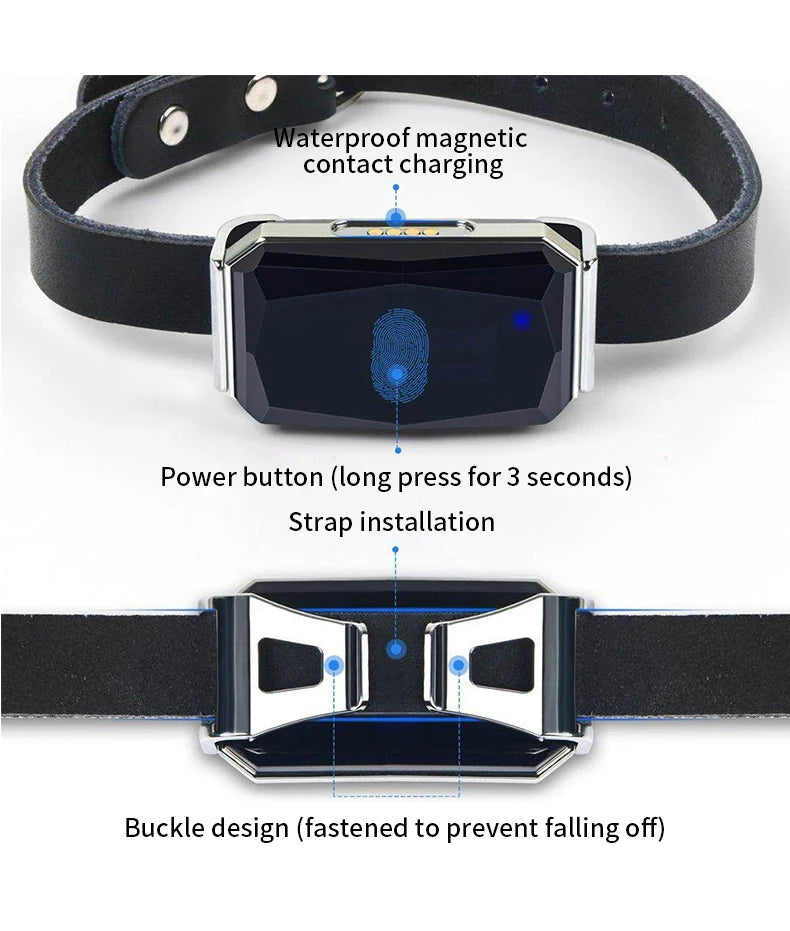 Waterproof GPS Tracker Pet Collar – Keep Your Pets Safe Anywhere, Anytime!