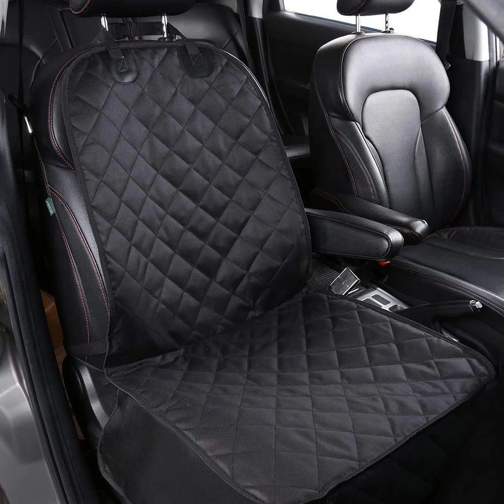 Waterproof Car Seat Cover for Pets – Back/Front Seat Protector Mat for Dogs & Cats | Scratch-Resistant, Easy-Clean Travel Cushion