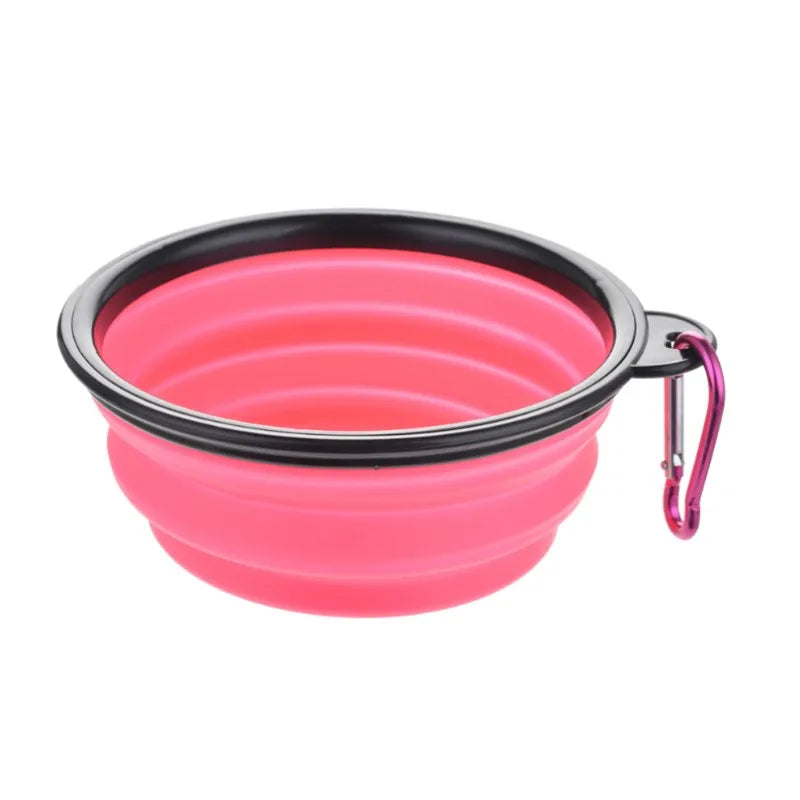 PetCurdle™ Travel Pet Bowl – Foldable & Leak-Proof for Dogs & Cats