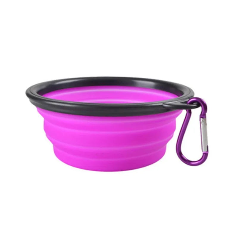 PetCurdle™ Travel Pet Bowl – Foldable & Leak-Proof for Dogs & Cats