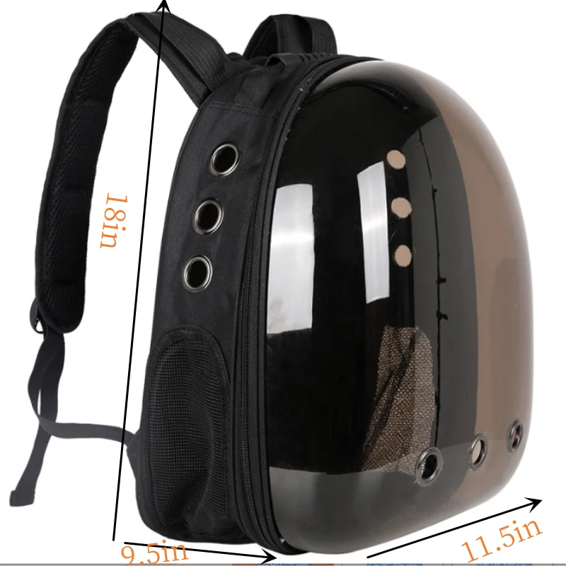Pet Travel Backpack – Transparent Bubble Carrier for Cats & Small Pets
