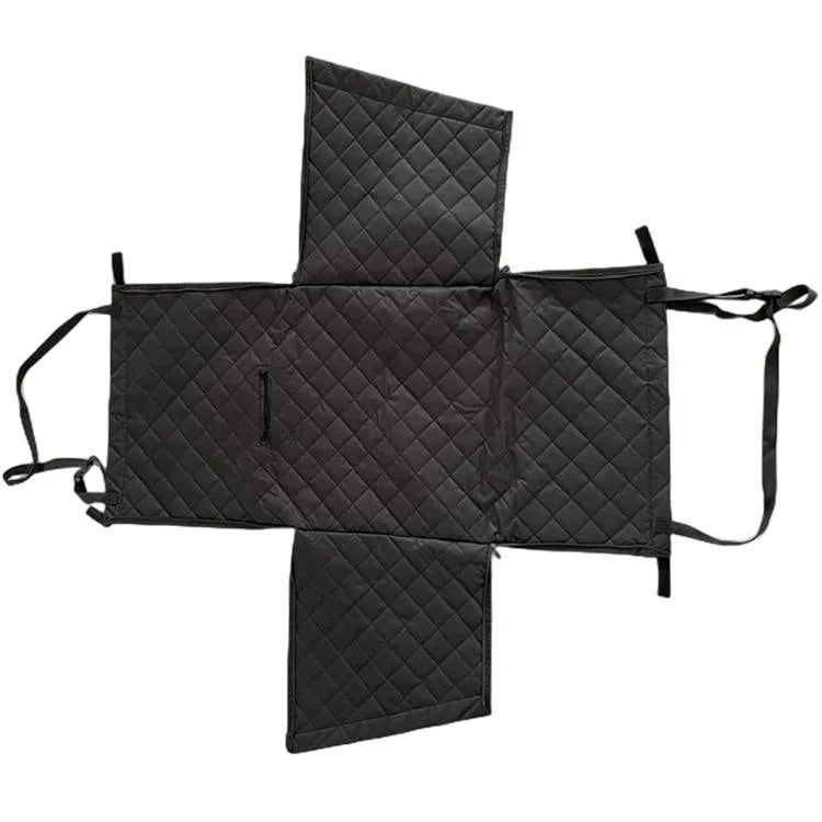 PetCurdle™ Travel Pet Car Seat Hammock – Waterproof & Foldable Carrier for Dogs & Cats