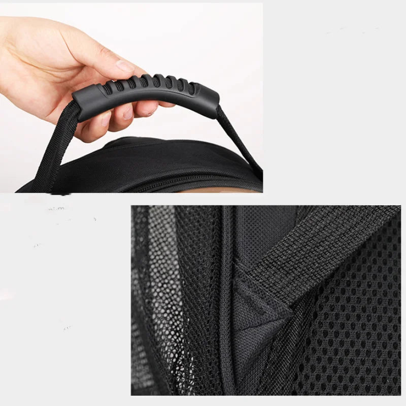 Pet Travel Backpack – Transparent Bubble Carrier for Cats & Small Pets